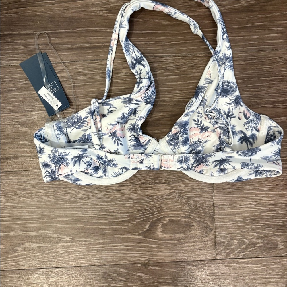 Floral Tropical Underwire Bikini Top